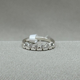 ANEL CORAÇÕES ZIRCONIAS