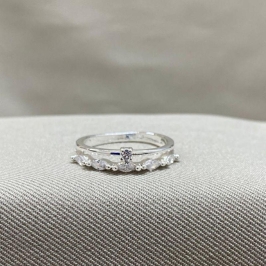 ANEL DUPLO COM ZIRCONIAS