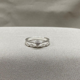 ANEL DUPLO CRAVEJADO COM ZIRCONIAS