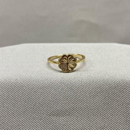 ANEL FLOR COM ZIRCONIAS