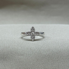 ANEL TREVO CRAVEJADO