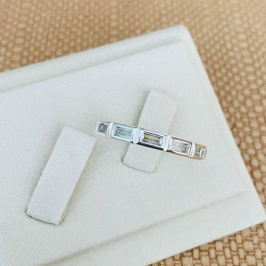 ANEL ZIRCONIAS RETANGULARES