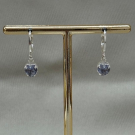 ARTICULADO COM CORAÇÃO EM ZIRCONIA TANZANITE 6MM GALERIA