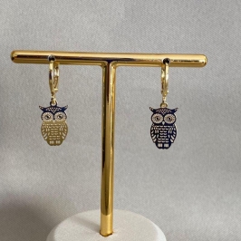 BRINCO ARGOLA CORUJA