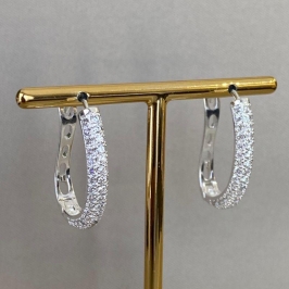 BRINCO ARGOLA CRAVEJADA