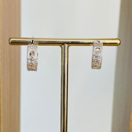 BRINCO ARGOLA CRAVEJADA