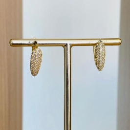 BRINCO ARGOLA CRAVEJADA