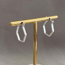 BRINCO ARGOLA OCTAGONAL