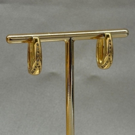 BRINCO ARGOLA ZIRCONIA