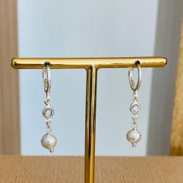 BRINCO ARGOLINHA ARTICULAVEL BOLINHA