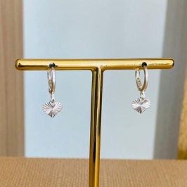 BRINCO ARGOLINHA ARTICULAVEL CORAÇÃO