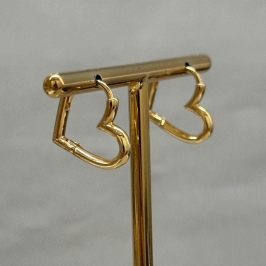 BRINCO ARGOLINHA CORAÇÃO