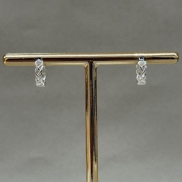 BRINCO ARGOLINHA TRANÇADA