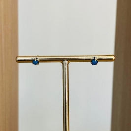 BRINCO BABY PEDRINHA AZUL