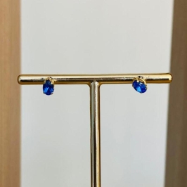 BRINCO BABY ZIRCONIA AZUL