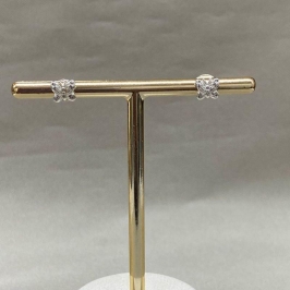 BRINCO BORBOLETA COM ZIRCONIA