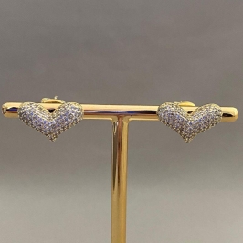 BRINCO CORAÇÃO CRAVEJADO