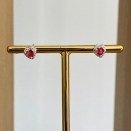 BRINCO CORAÇÃO CRAVEJADO