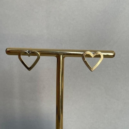 BRINCO CORAÇÃO VAZADO