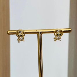 BRINCO CORUJA CRAVEJADA