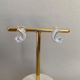 BRINCO EAR CUFF ZIRCONIA CRAVEJADO