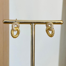 BRINCO ELOS CRAVEJADO E TORCIDO