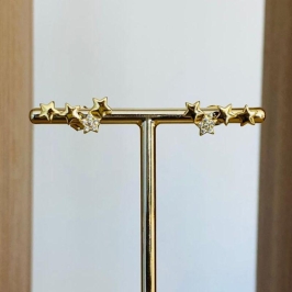 BRINCO ESTRELAS EARCUFF