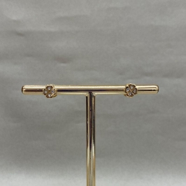 BRINCO FLOR ZIRCONIA INFANTIL