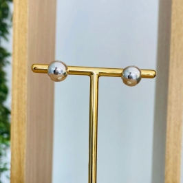 BRINCO MEIA BOLINHA LISA M