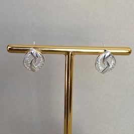 BRINCO OVAL TRABALHADO