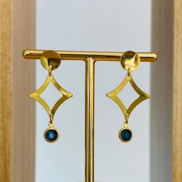 BRINCO PENDURADO COM ZIRCONIA