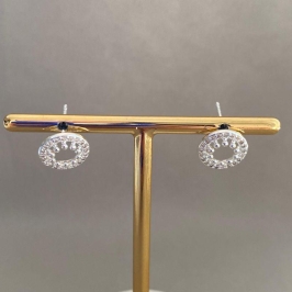 BRINCO REDONDO COM ZIRCONIAS