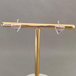 BRINCO TRIANGULO COLORIDO