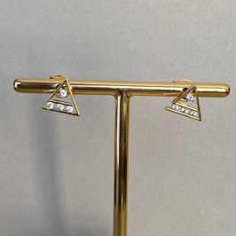 BRINCO TRIANGULO COM ZIRCONIAS