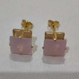 BRINCO ZIRCONIA QUADRADA G