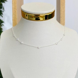 CHOCKER COM ZIRCONIAS