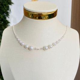 CHOCKER PEROLAS COM ZIRCONIA