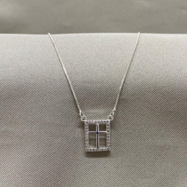 COLAR CRUZ MOLDURA CRAVEJADA