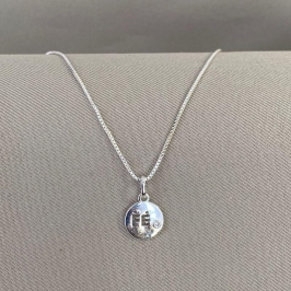 COLAR FÉ COM UMA ZIRCONIA