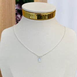 COLAR INFANTIL LACINHO COM ZIRCONIA