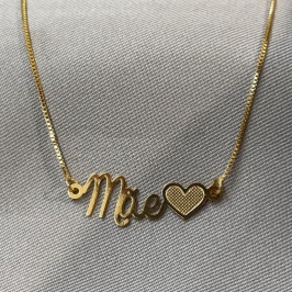 COLAR MÃE E CORAÇÃO