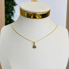 COLAR N.S APARECIDA CRAVEJADA