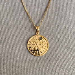 COLAR PING DEUS É FIEL