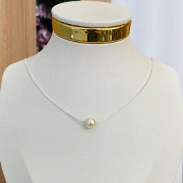 COLAR VENEZIANA COM PEROLA