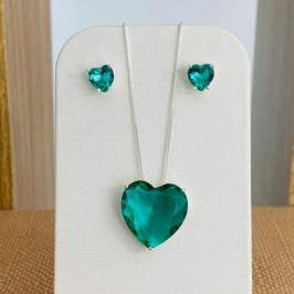 CONJUNTO CORAÇÃO VERDE G
