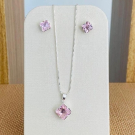 CONJUNTO QUADRADO ROSA