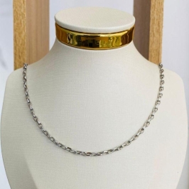 CORRENTE ELO CADEADO MASCULINA