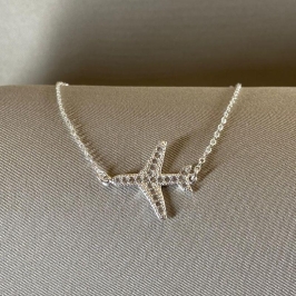 PULSEIRA AVIÃO CRAVEJADO COM ZIRCONIAS