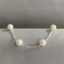 PULSEIRA CARTIER COM 4 PEROLAS