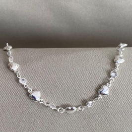 PULSEIRA CORAÇÕES C/ZIRCONIA